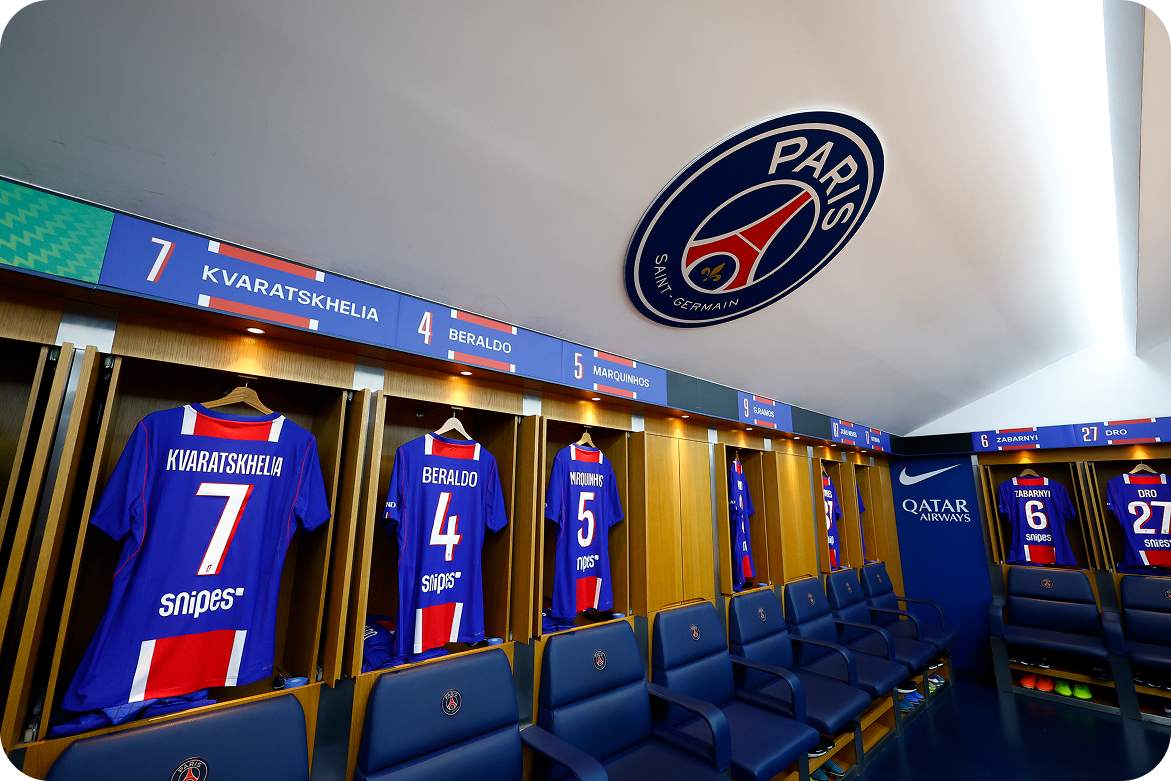 Vue du Stadium Tour au Parc des Princes