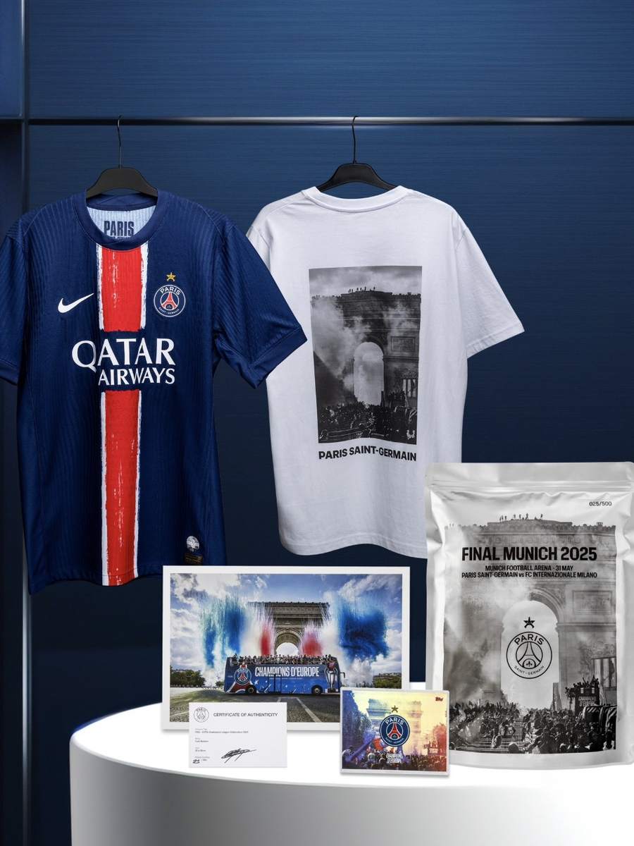 Coffret collector du maillot domicile PSG Nike 24/25