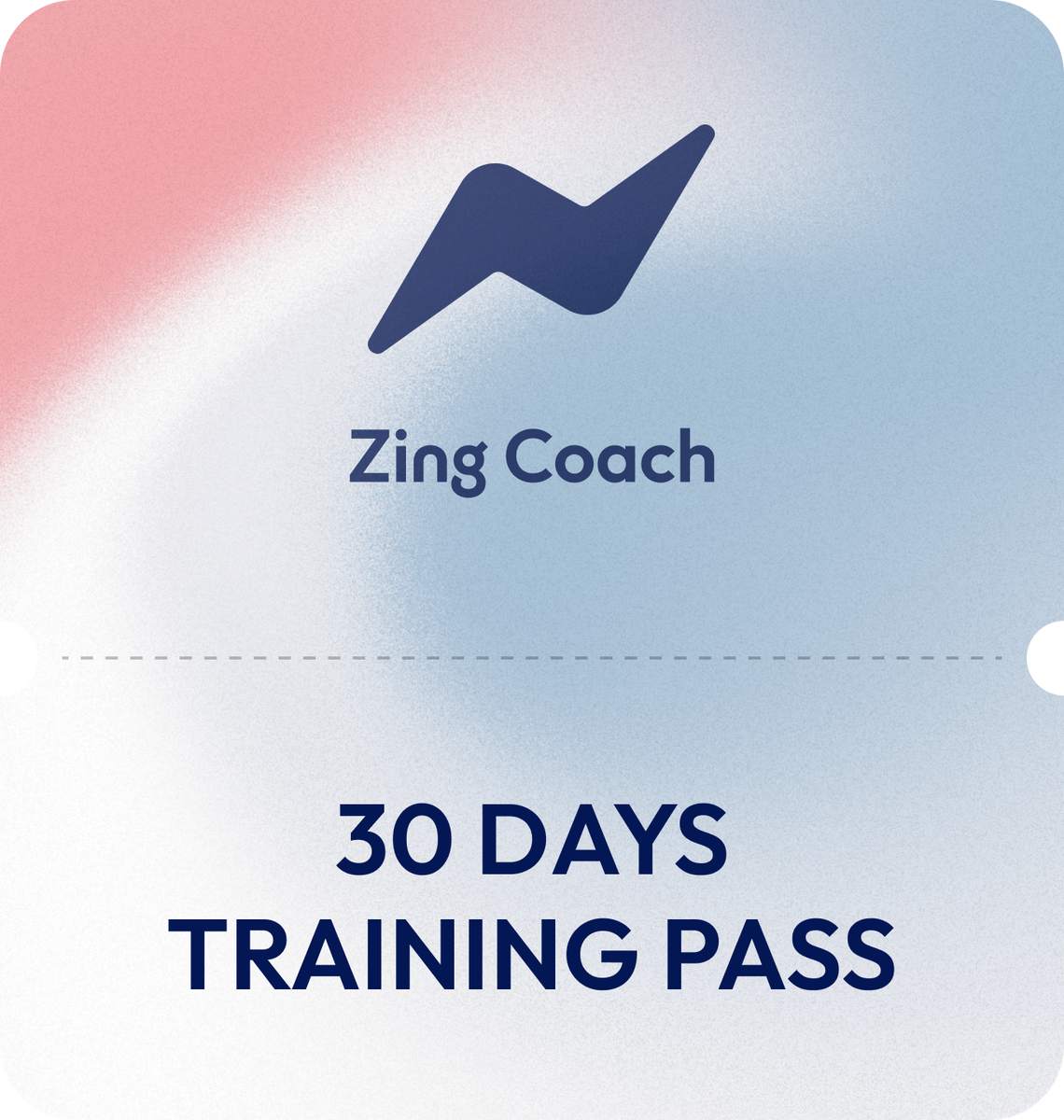 Application Zing Coach